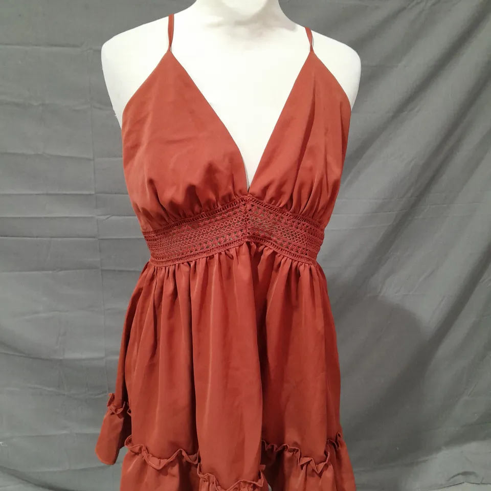 CIDER BRONZE SHORT DRESS - MEDIUM