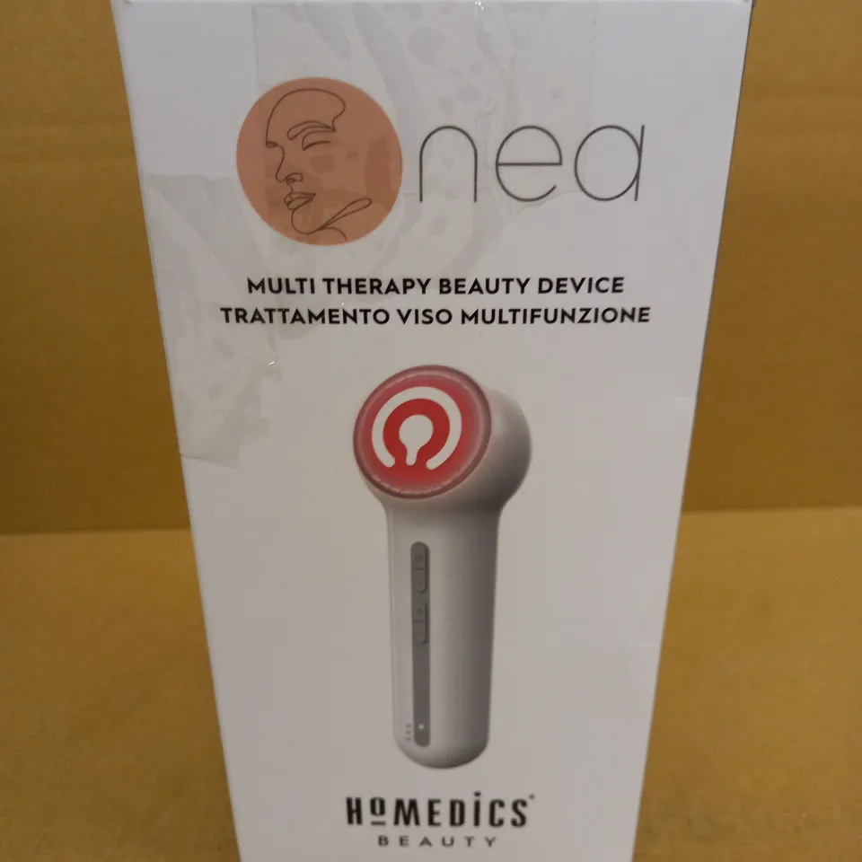 BOXED HOMEDICS NEA MULTI THERAPY BEAUTY DEVICE 