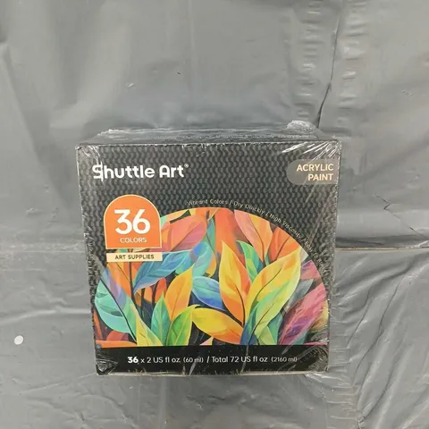 SEALED SHUTTLE ART 36 COLORS ACRYLIC PAINT