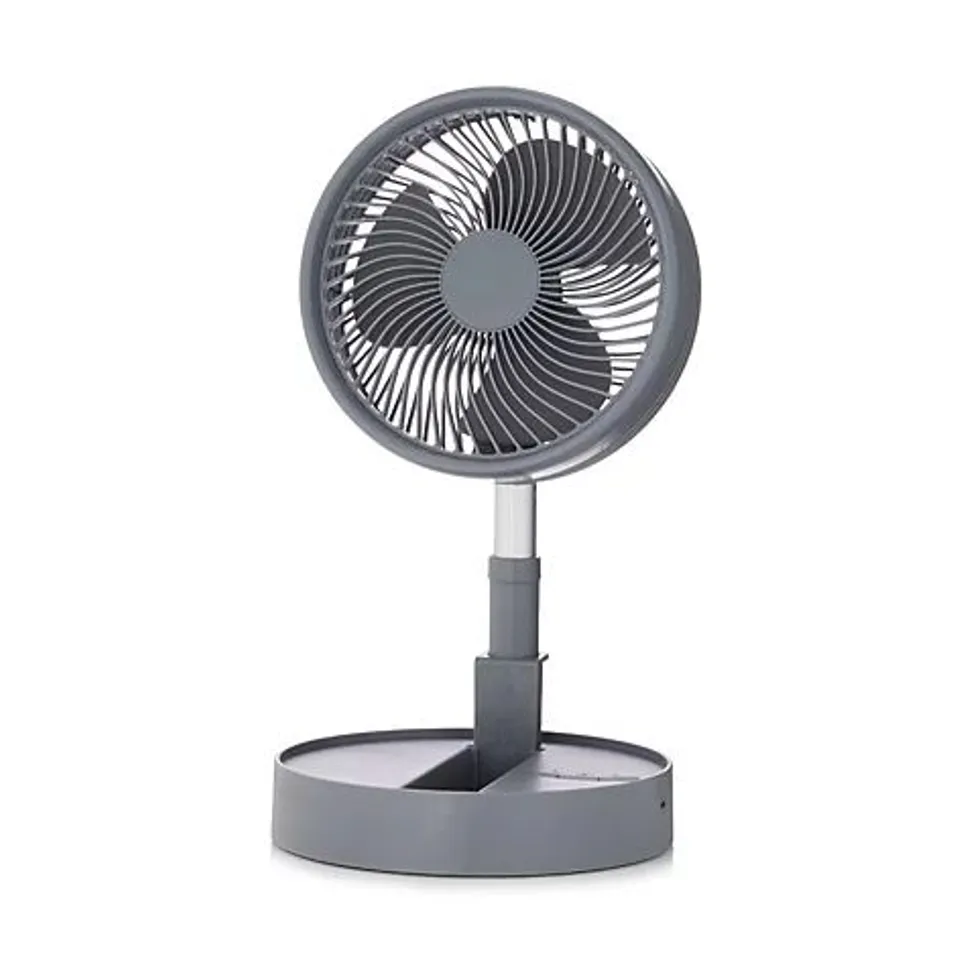 BELL & HOWELL RECHARGEABLE EXTENDABLE DESK & FLOOR FAN