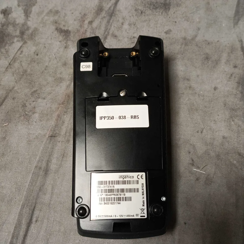 INGENICO IPP350 CARD READER, BOXED