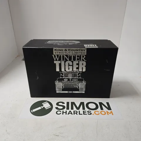 BOXED KING & COUNTRY STRICTLY LIMITED WINTER TIGER