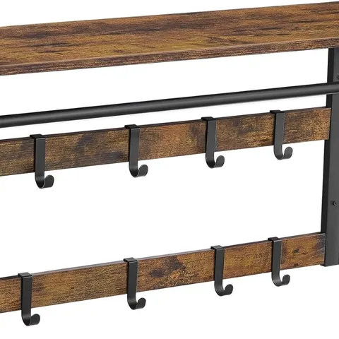 BOXED VASAGLE WALL-MOUNTED COAT RACK