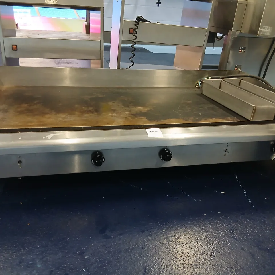 IMPERIAL COMMERCIAL ELECTRIC GRIDDLE – STAINLESS STEEL, FLAT-TOP