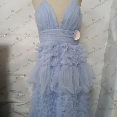 MANIJU DRESS IN LIGHT BLUE - LARGE 