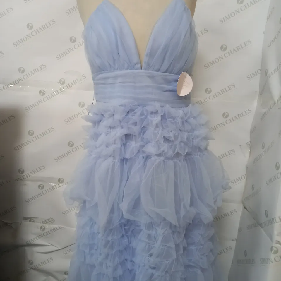 MANIJU DRESS IN LIGHT BLUE - LARGE