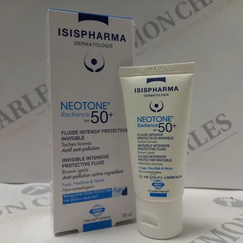 ISISPHARMA NEOTONE RADIANCE SPF50+ INVISIBLE INTENSIVE PROTECTIVE FLUID 30ML