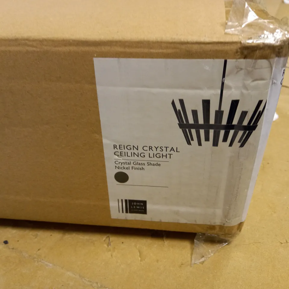 JOHN LEWIS REIGN CRYSTAL CEILING LIGHT 