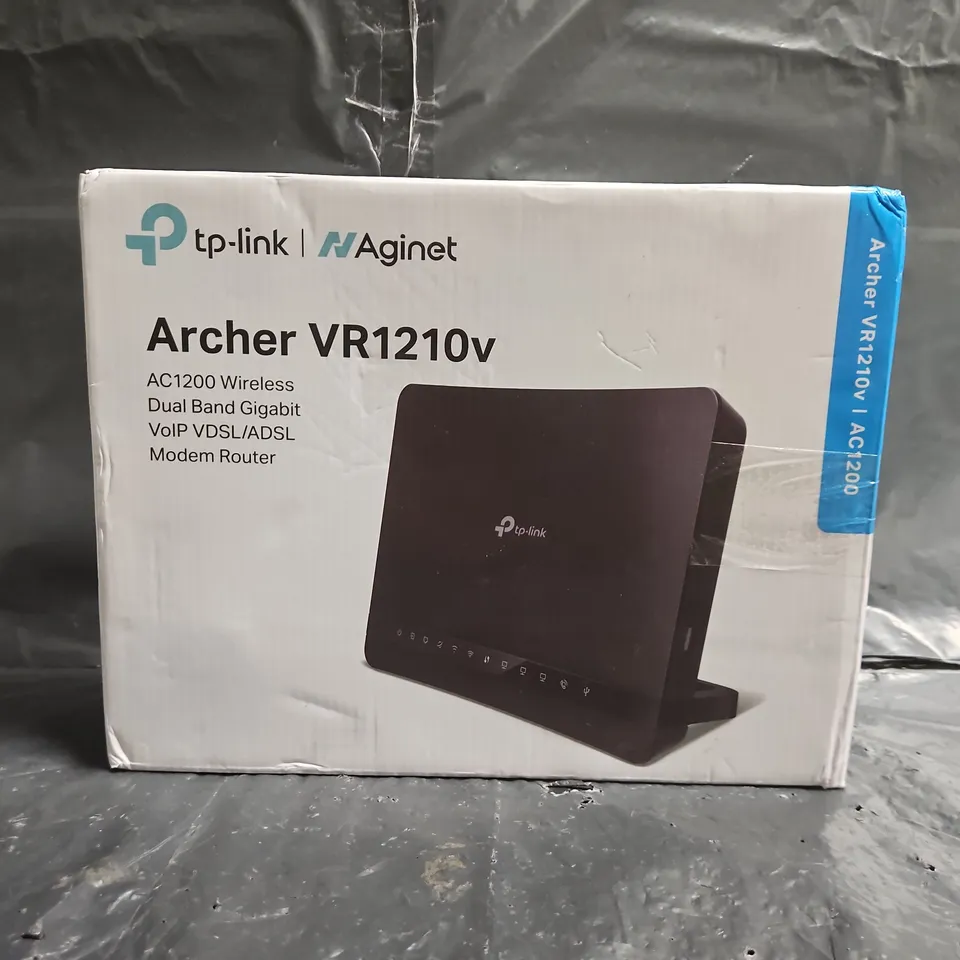 BOXED TP-LINK AGINET ARCHER VR1210V VDSL/ADSL MODEM ROUTER