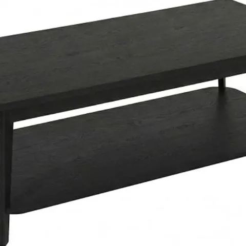 BOXED JAHNKE SIXTY COFFEE DINING TABLE BLACK OAK