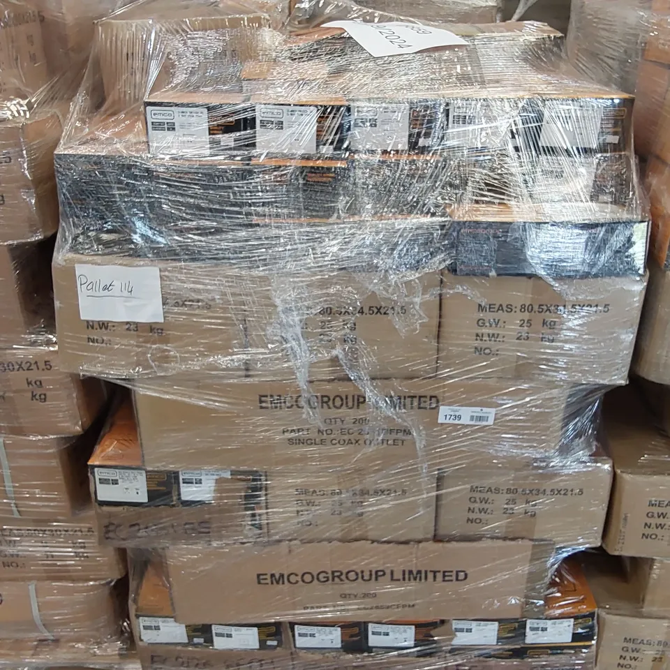 PALLET OF APPROXIMATELY  ASSORTED ELECTRICAL ITEMS/COMPONENTS TO INCLUDE: