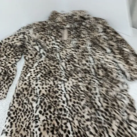 CENTIGRADE LEOPARD PRINT COAT β MADE IN CHINA, UK SIZE L