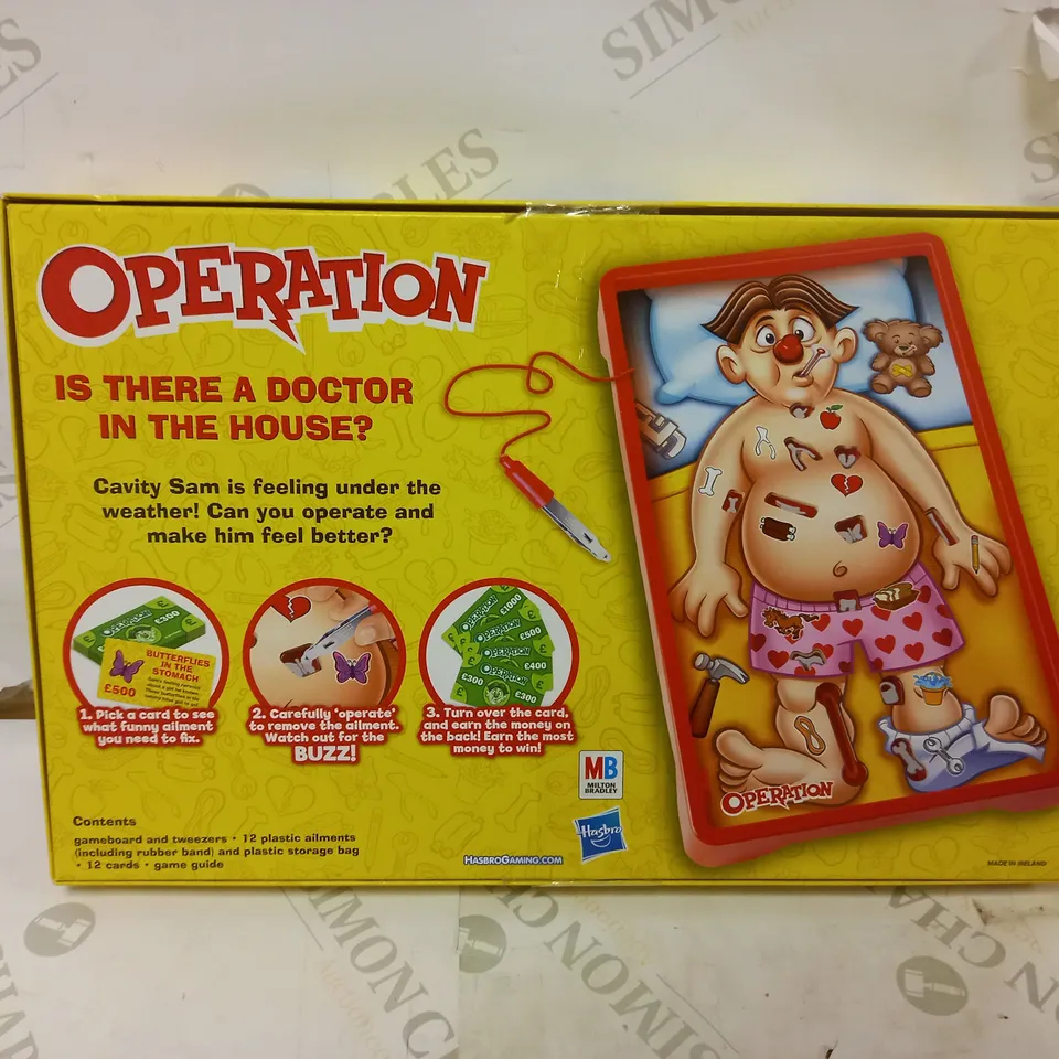 CLASSIC OPERATION GAME FROM HASBRO RRP £28