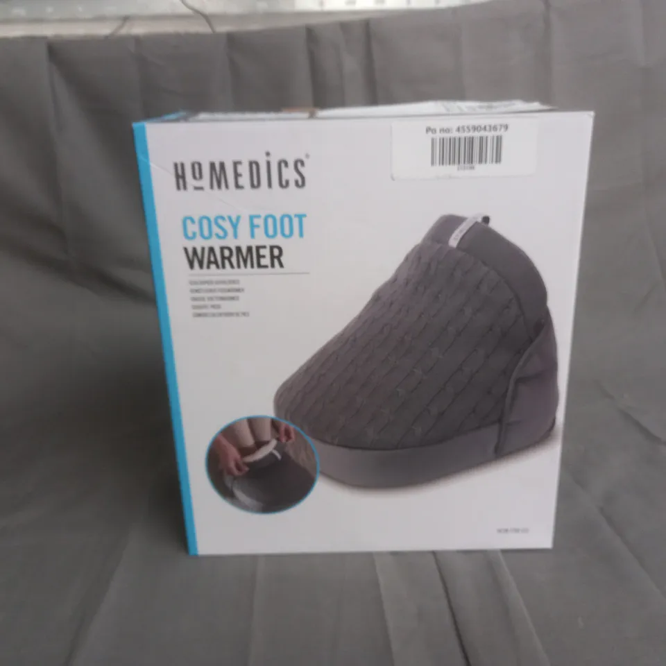BOXED HOMEDICS COSY FOOT WARMER 