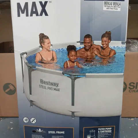 BESTWAY 10FT STEEL PRO MAX POOL - COLLECTION ONLY