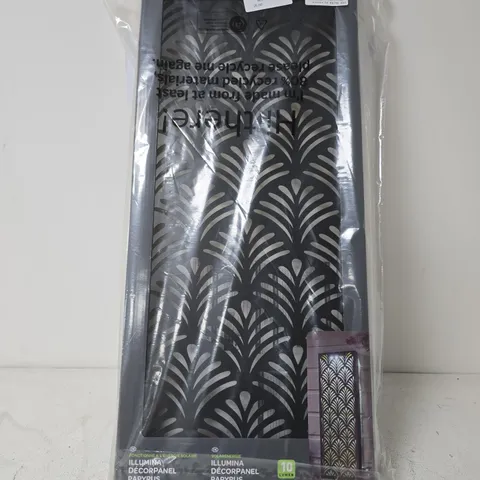 ILLUMINA DÉCORPANEL PAPYRUS WALL ART PANEL – IN-LIT METAL DECORATIVE PANEL