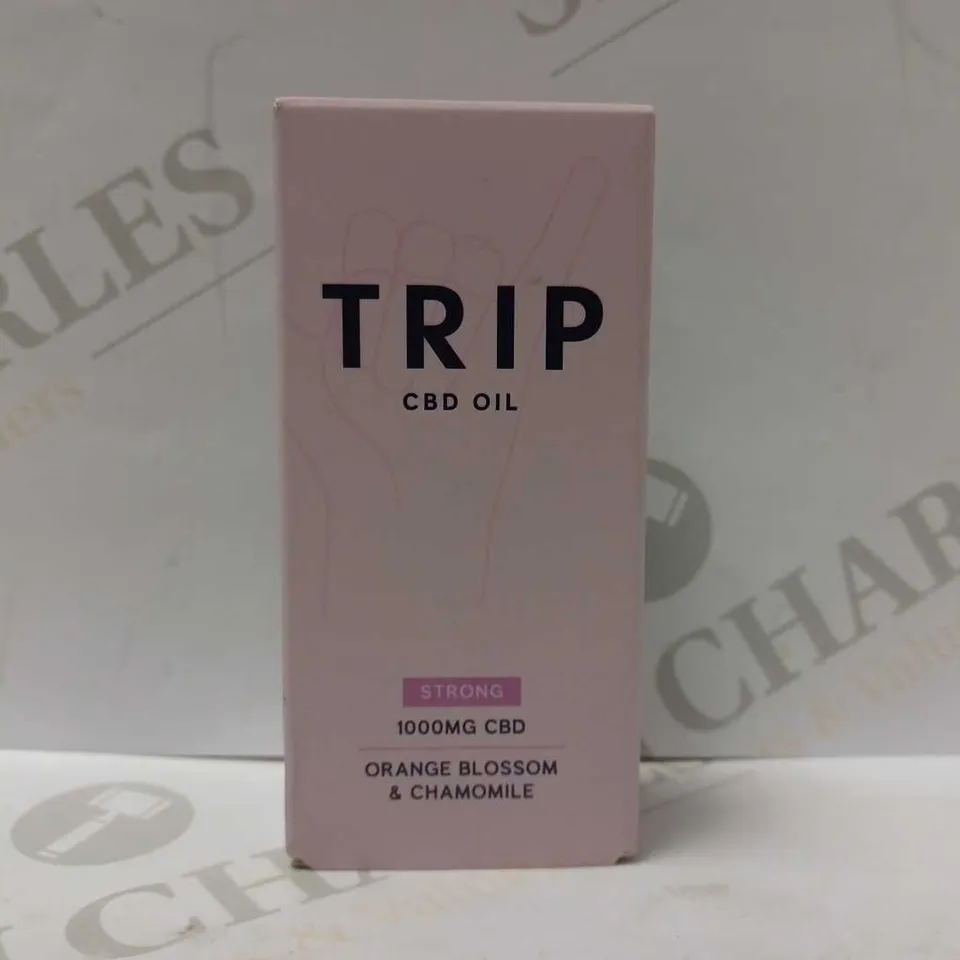 TRIP DRINK LTD ORANGE BLOSSOM & CHAMOMILE CBD OIL 1000MG 15ML