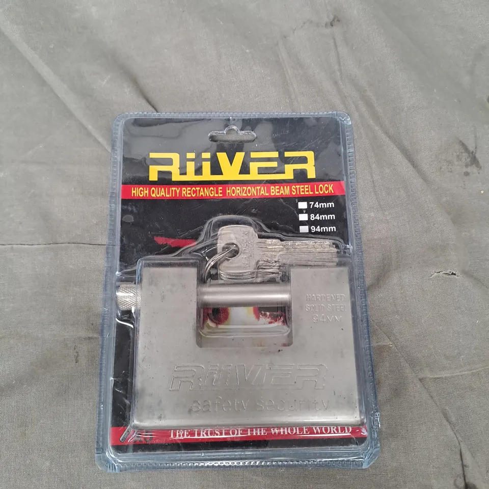 RIVER RECTANGLE HORIZONTAL BEAM STEEL LOCK