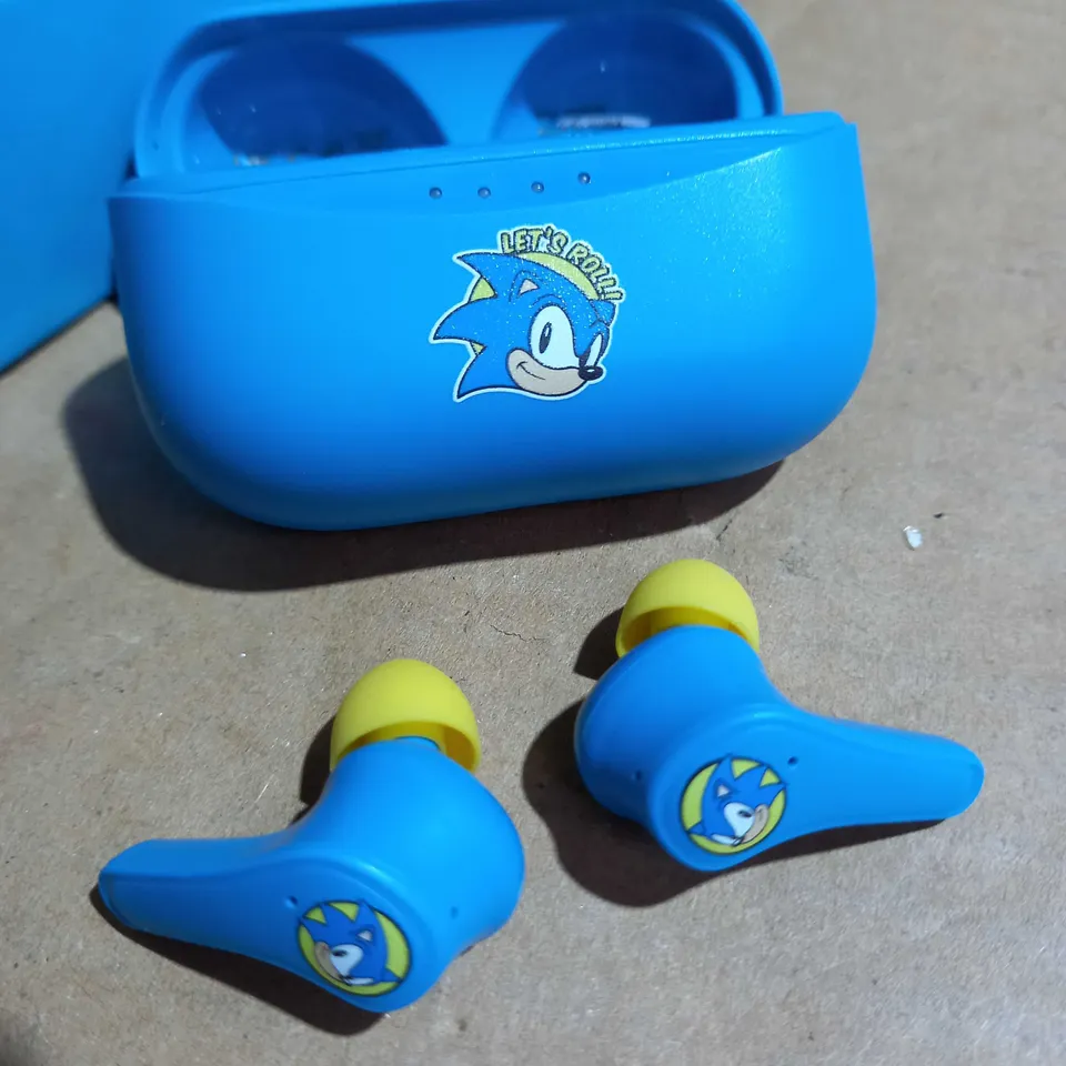 SONIC THE HEDGEHOG BLUETOOTH WIRELESS EARPODS