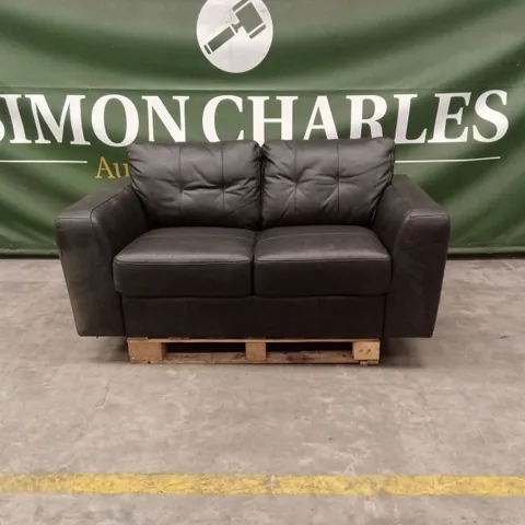 ARDEN ITALIAN LEATHER 2 SEATER SOFA