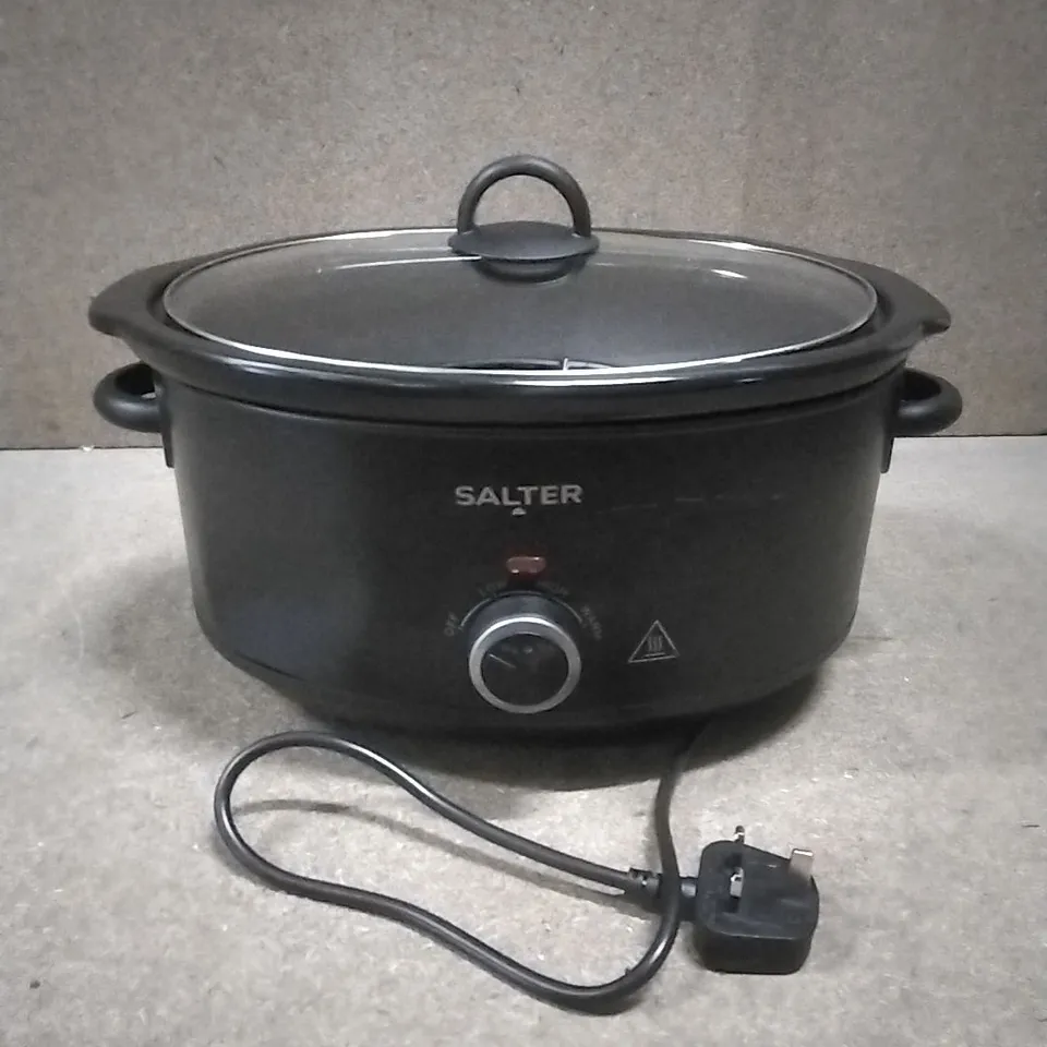 SALTER KURO 6.5 LITRE SLOW COOKER