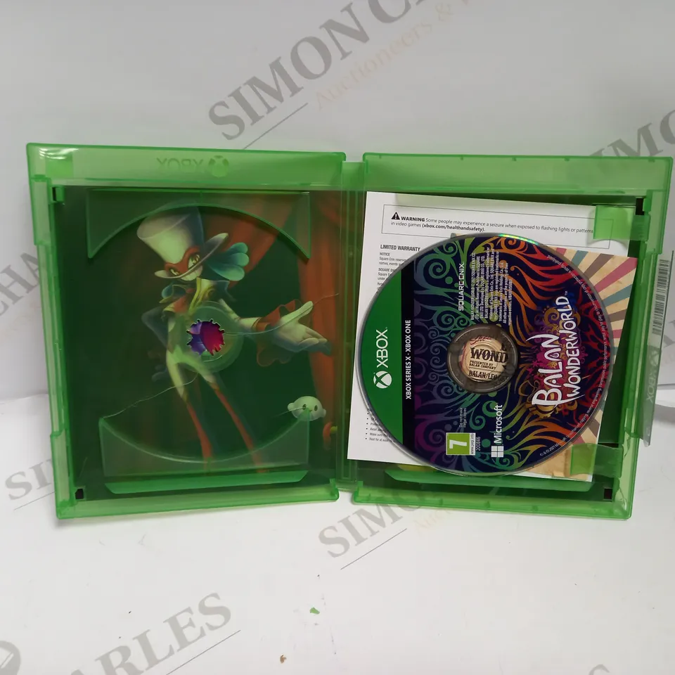 BALAN WONDERWORLD XBOX GAME
