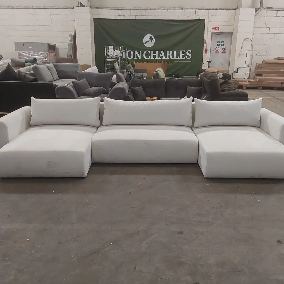 QUALITY DESIGNER MAISON DE REVE UPHOLSTERED U-SHAPED SOFA