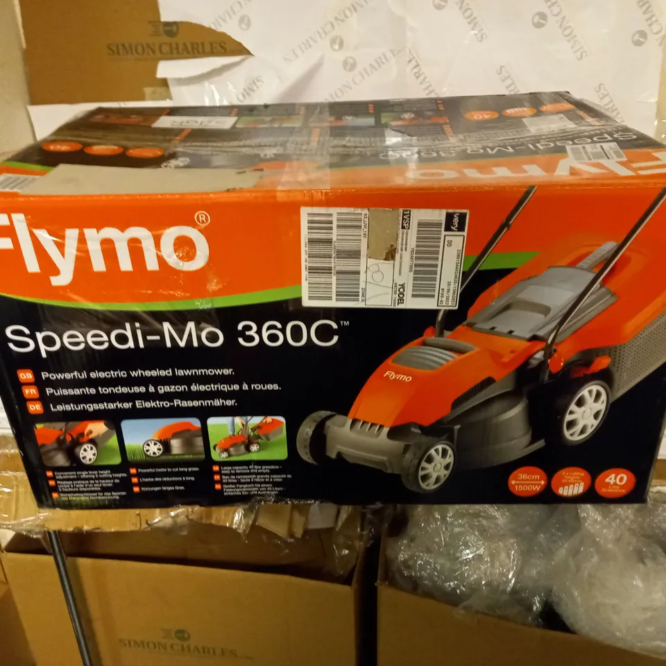 FLYMO SPEEDIMO 360C - BOXED  RRP £134.99