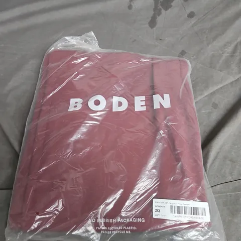 BODEN BELGRAVIA PONTE TROUSERS β BROWN, UK 14P (PETITE)