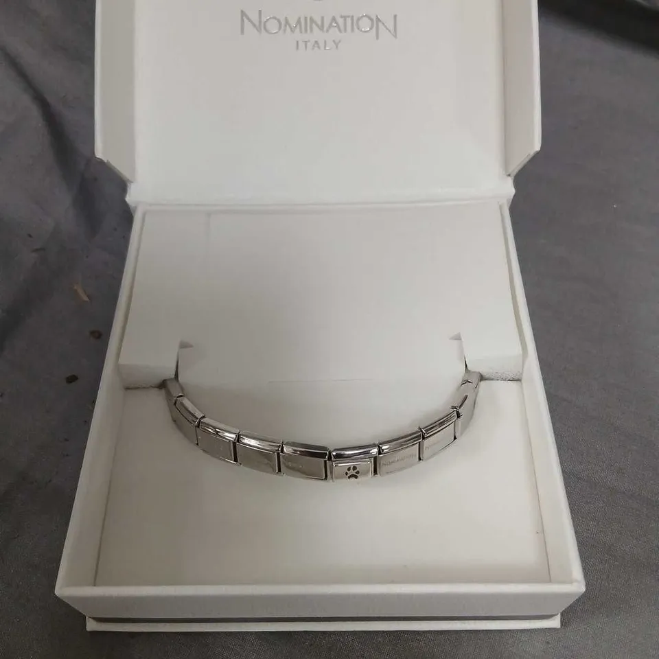 NOMINATION ITALY BRACELET, SILVER-TONE, IN PRESENTATION BOX
