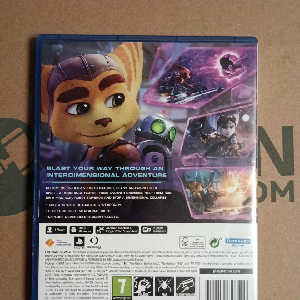 RATCHET & CLANK: RIFT APART – PS5 