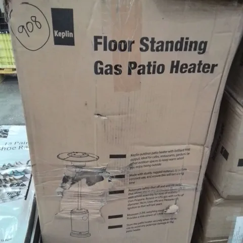 BOXED FLOOR STANDING GAS PATIO HEATER