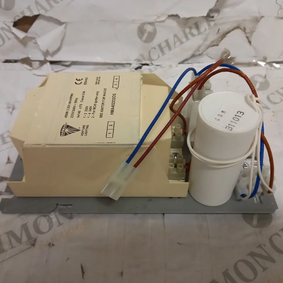 BRAND NEW 400W METAL HALIDE CONTROL GEAR TRAY