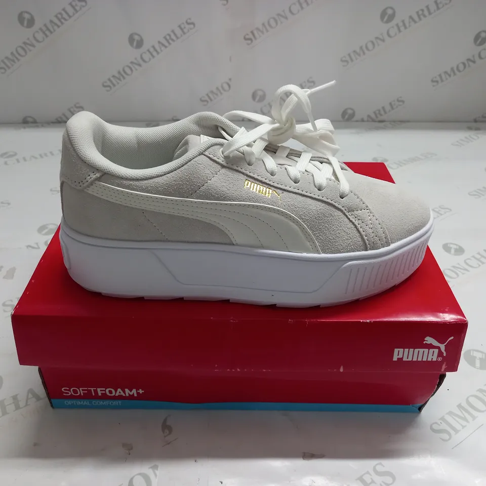 BOXED PUMA VAPOROUS KAREM TRAINERS SIZE 5