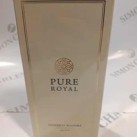 BOXED AND SEALED PURE ROYAL FEDERICO MAHORA PARFUM 50ML