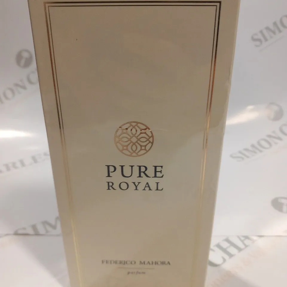 BOXED AND SEALED PURE ROYAL FEDERICO MAHORA PARFUM 50ML