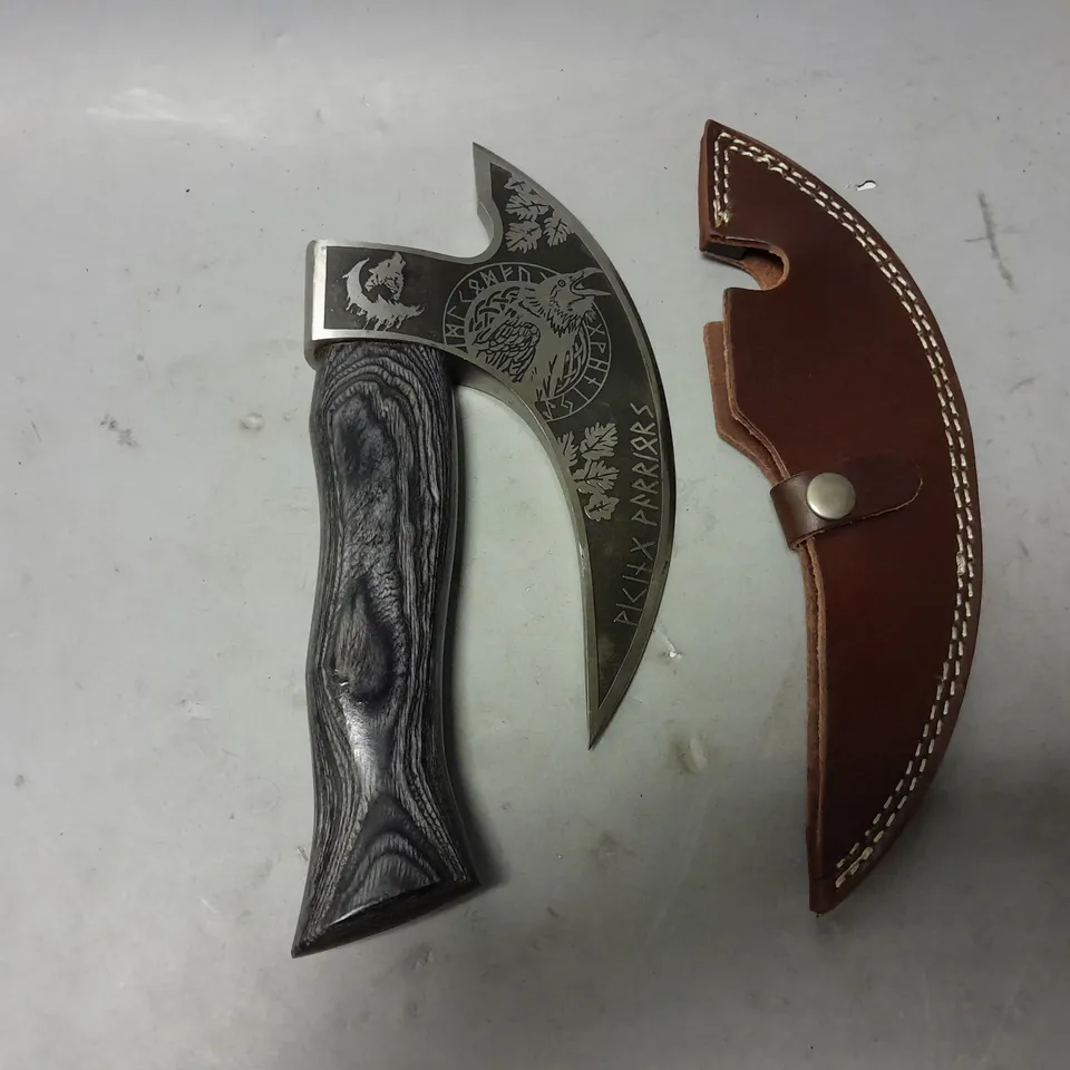 VIKING PIZZA CUTTER AXE - COLLECTION ONLY