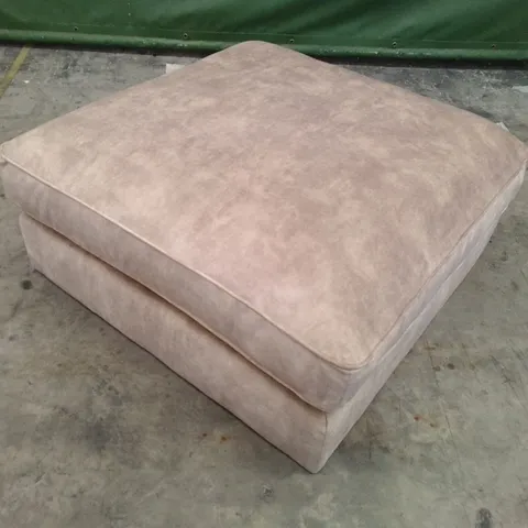 QUALITY DESIGNER SOFOLOGY FOOTSTOOL - TAN FABRIC