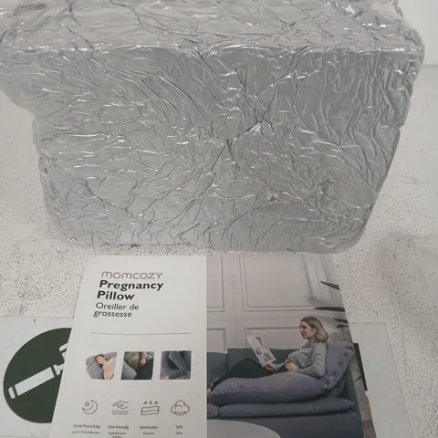MOMCOZY PREGNANCY PILLOW – GREY