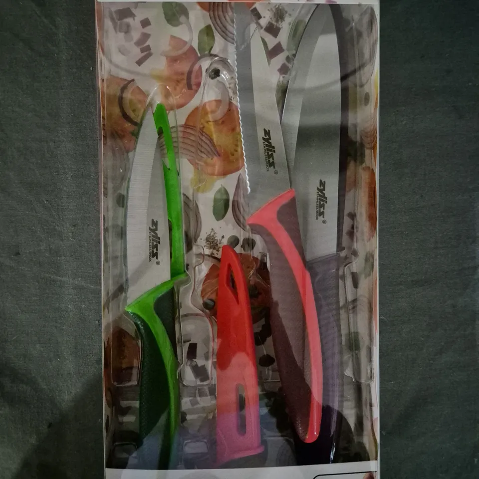 BOXED ZYLISS 3 PIECE KNIFE SET