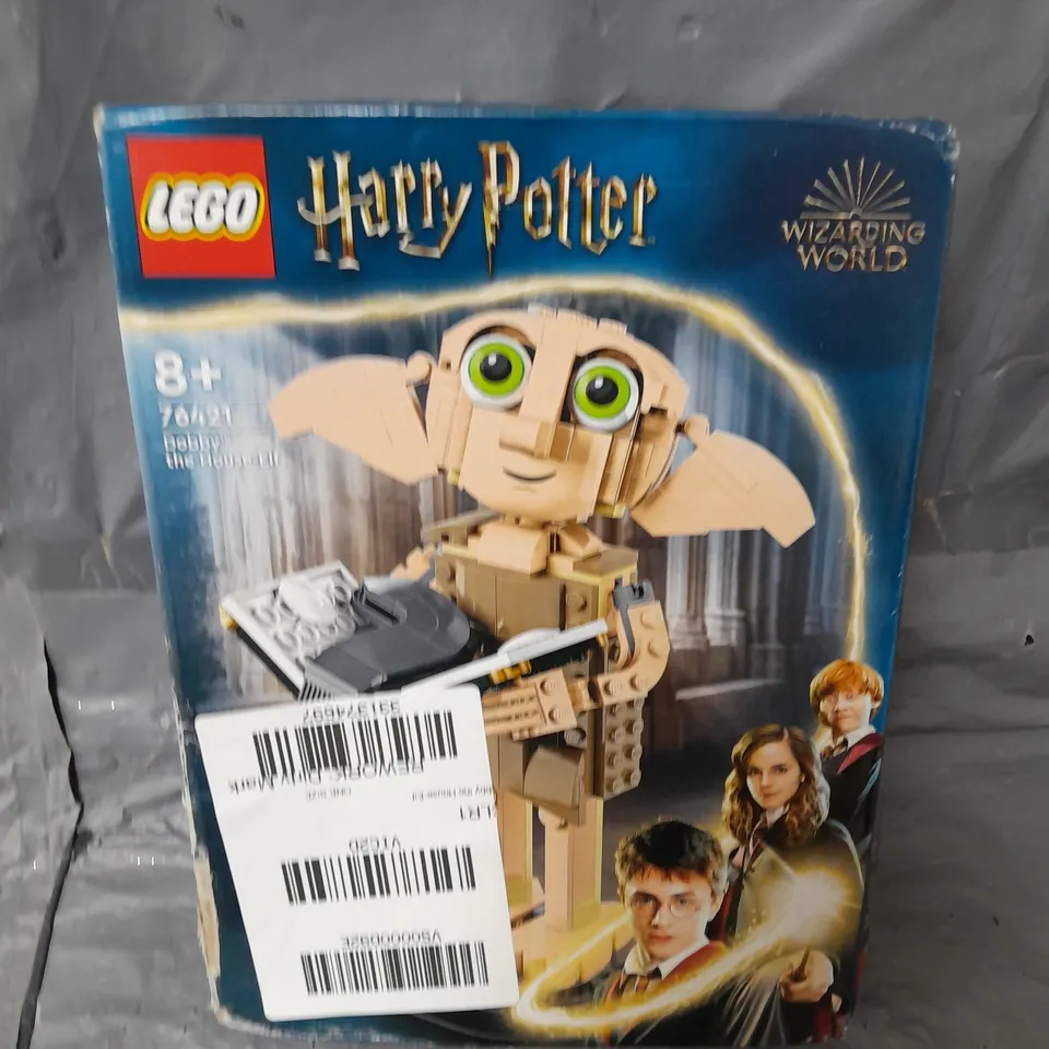 BOXED LEGO HARRY POTTER DOBBY THE HOUSE ELF 76421