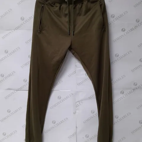 NORTHWEST CUFFED JOGGERS IN OLIVE GREEN SIZE L