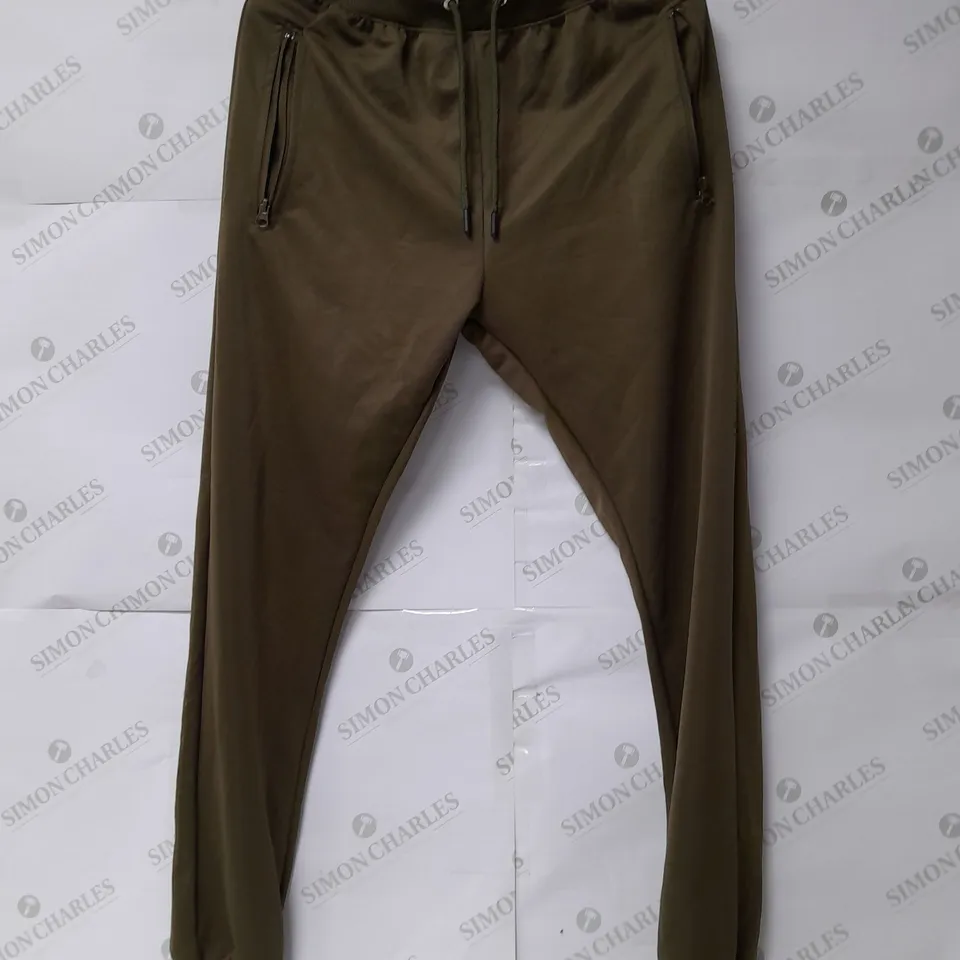 NORTHWEST CUFFED JOGGERS IN OLIVE GREEN SIZE L
