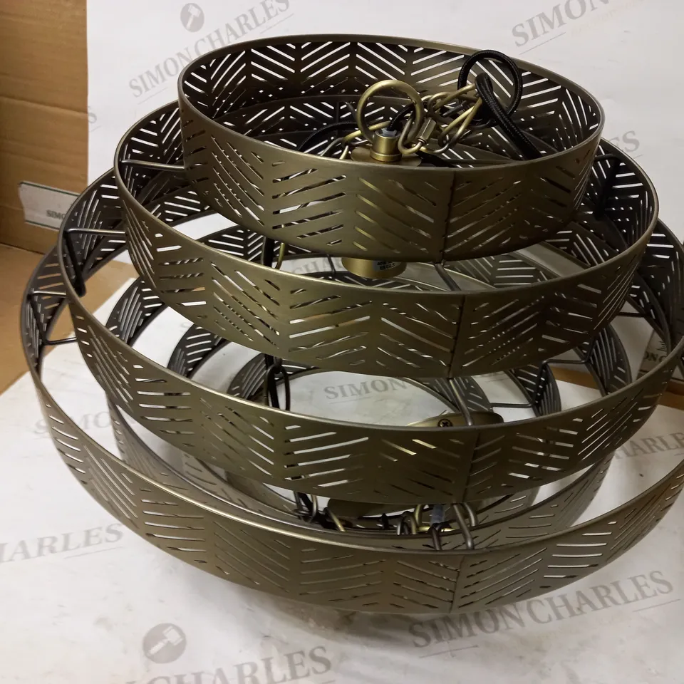 JOHN LEWIS HERRINGBONE CEILING LIGHT