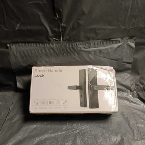 SMART HANDLE LOCK – FINGERPRINT, CARD, PASSWORD & KEY ENTRY, BOXED