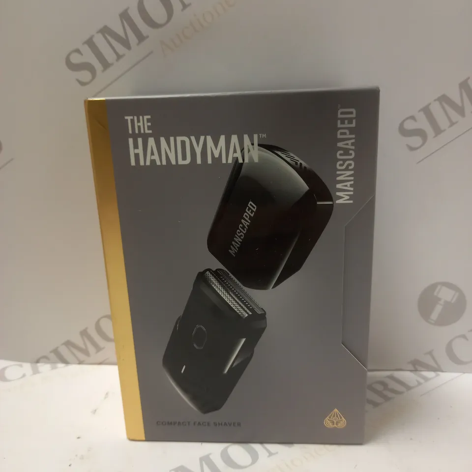 MANSCAPED THE HANDYMAN COMPACT FACE SHAVER 