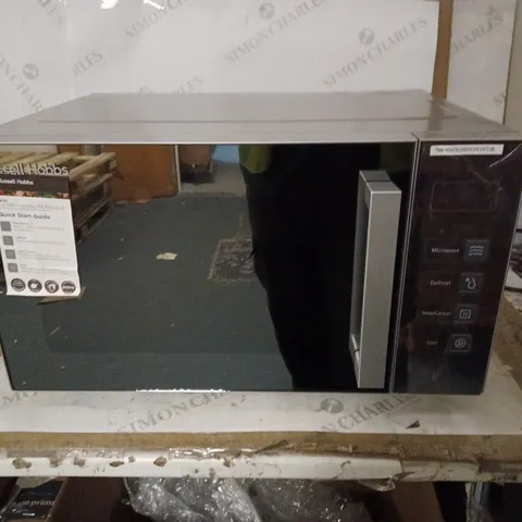 RUSSELL HOBBS RHEM2301S EASI DIGITAL FLATBED MICROWAVE - SILVER