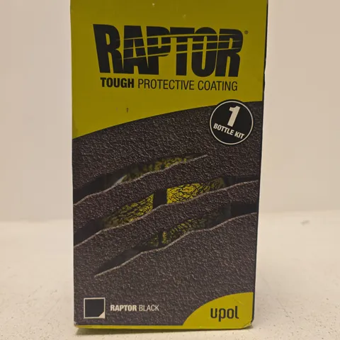 RAPTOR BLACK 1-BOTTLE KIT β TOUGH PROTECTIVE COATING