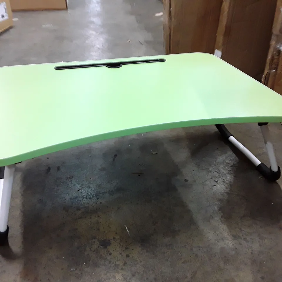 BOXED LAPTOP BED TRAY - GREEN