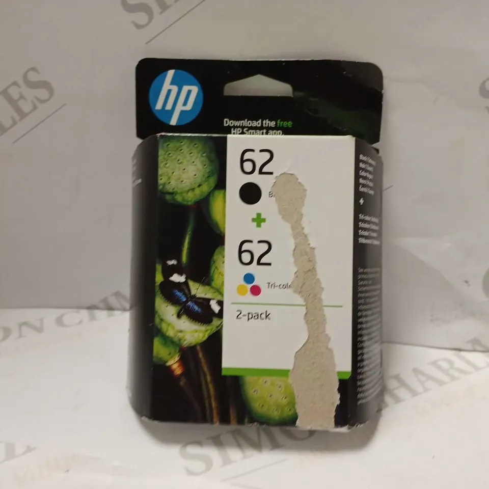 HP 62 BLACK & COLOUR INK CARTRIDGE